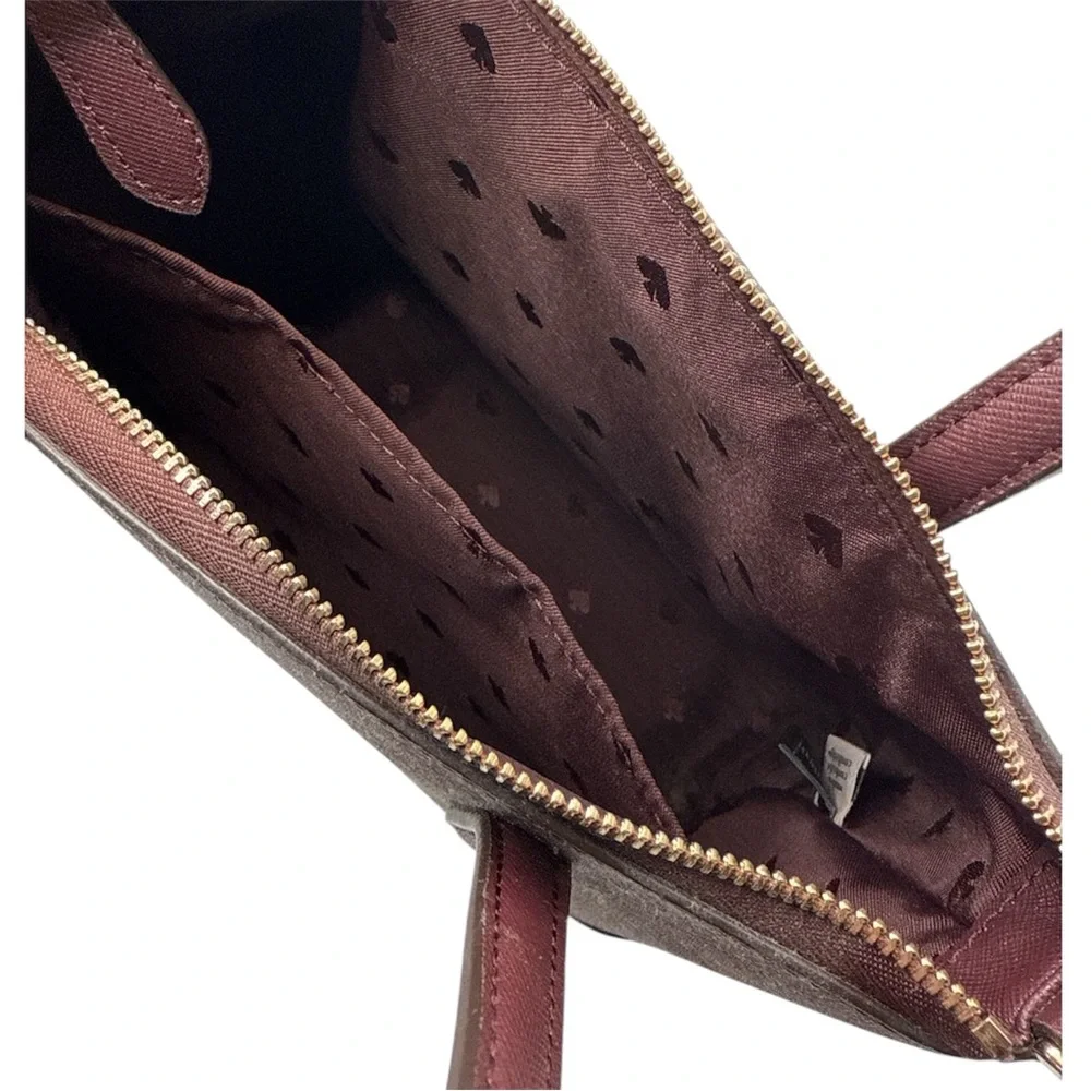 Kate Spade Shimmy Glitter Satchel – Deep Nova (Style K4625) – Excellent Used Con - Picture 10 of 11